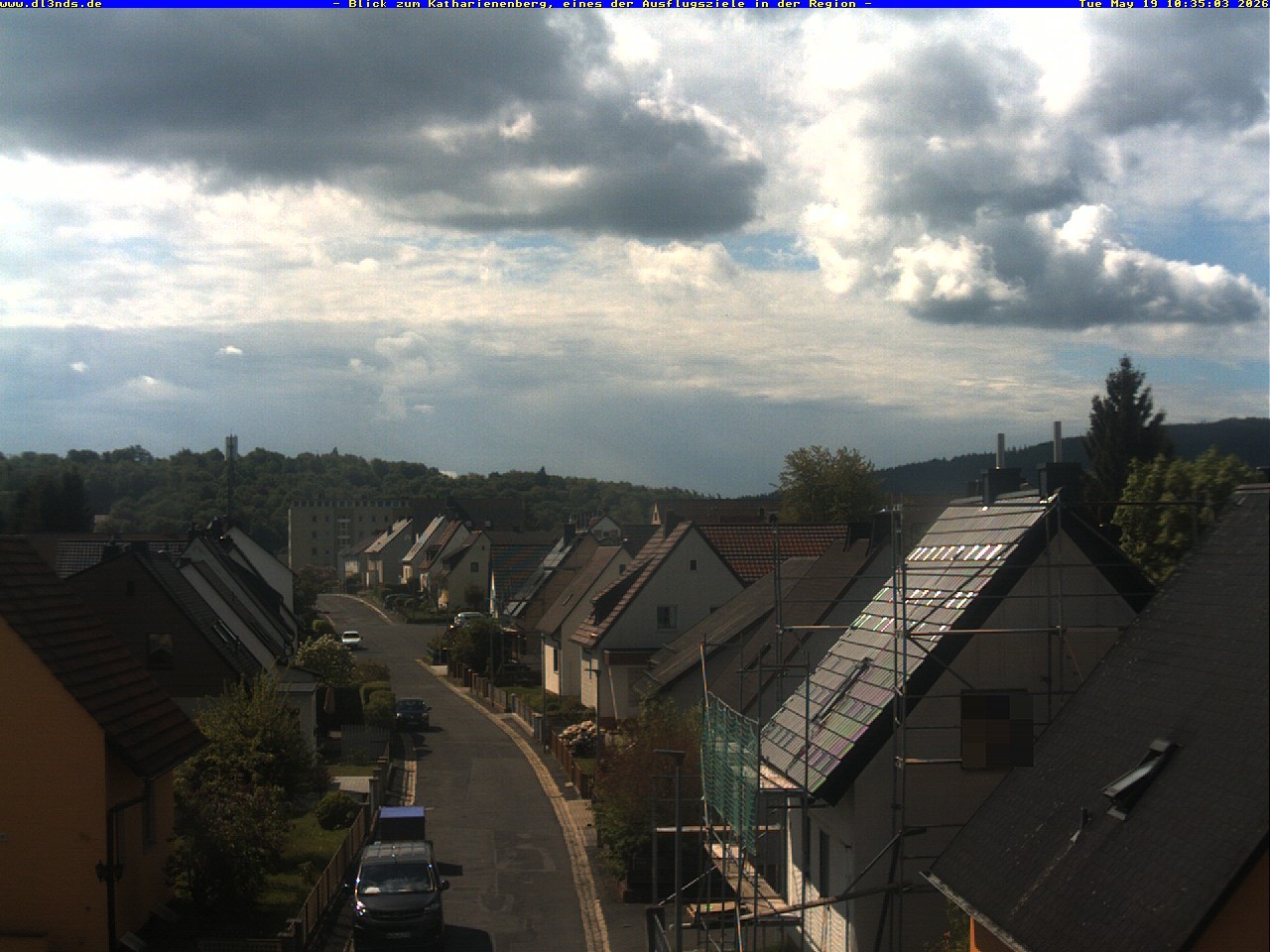 Archiv Foto Webcam Wunsiedel: Blick zum Katharinenberg