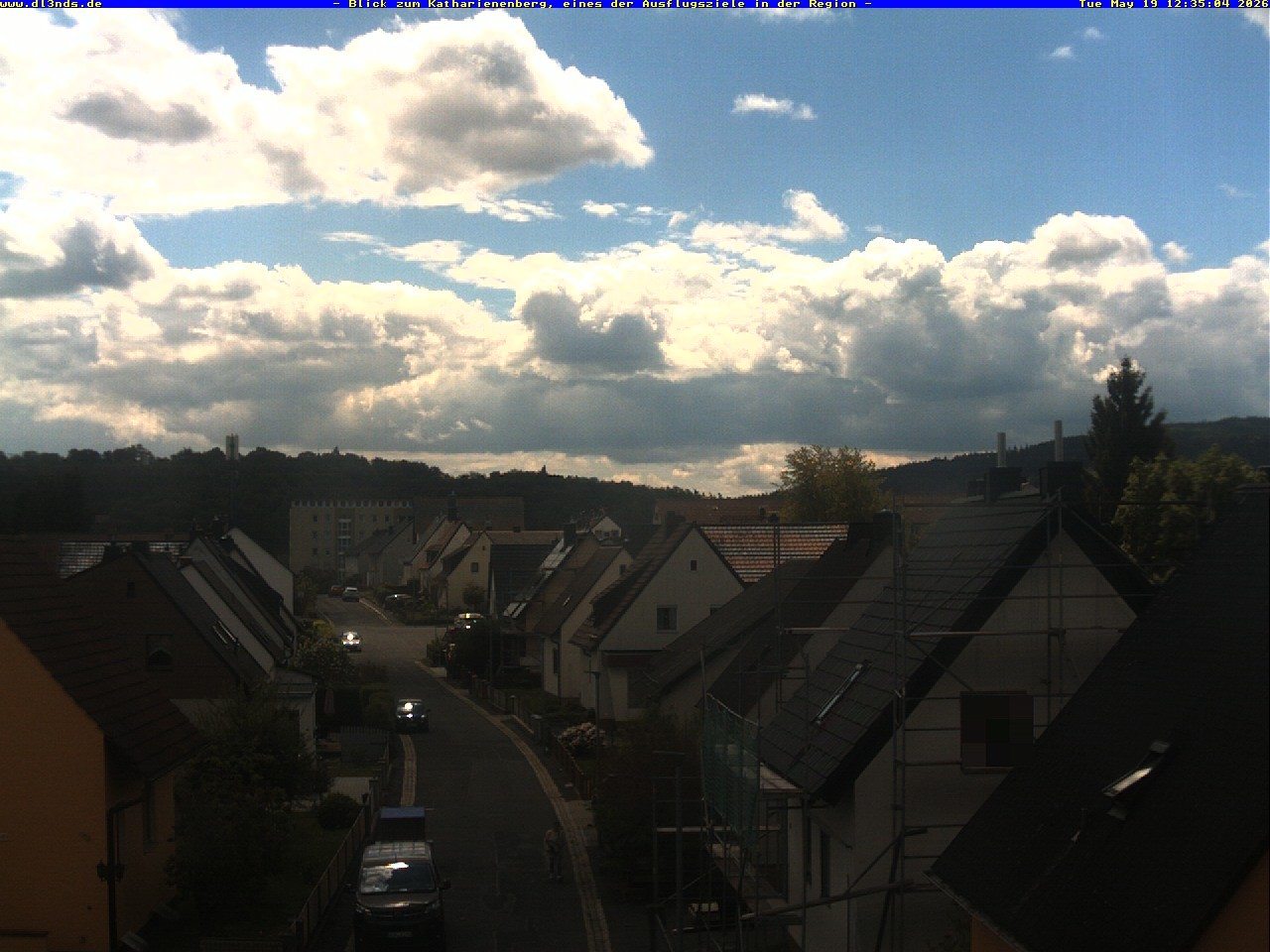 Archiv Foto Webcam Wunsiedel: Blick zum Katharinenberg