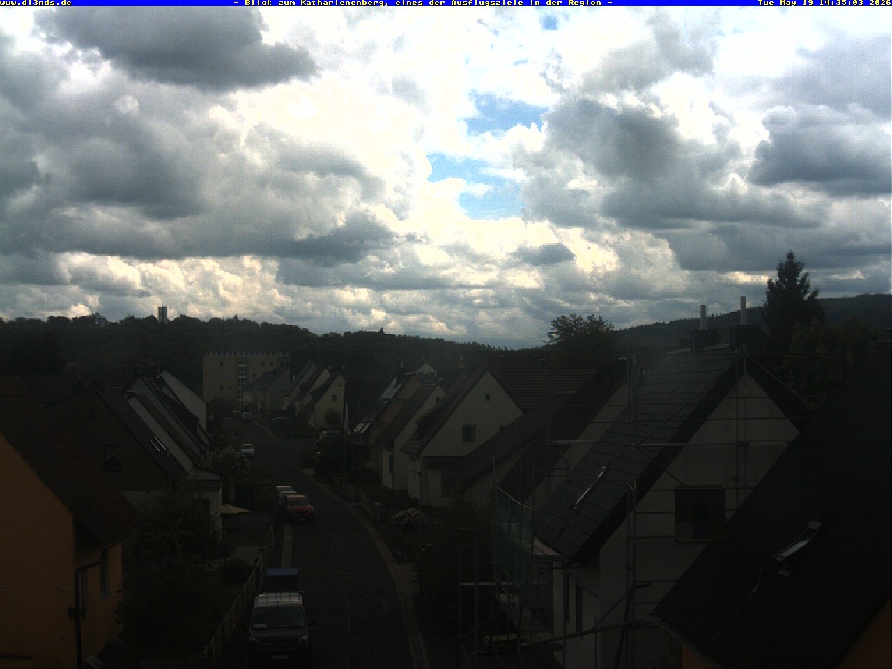 Archiv Foto Webcam Wunsiedel: Blick zum Katharinenberg