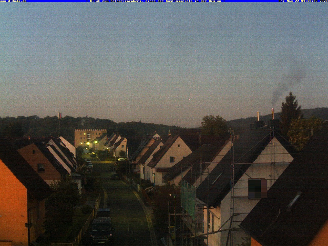 Archiv Foto Webcam Wunsiedel: Blick zum Katharinenberg