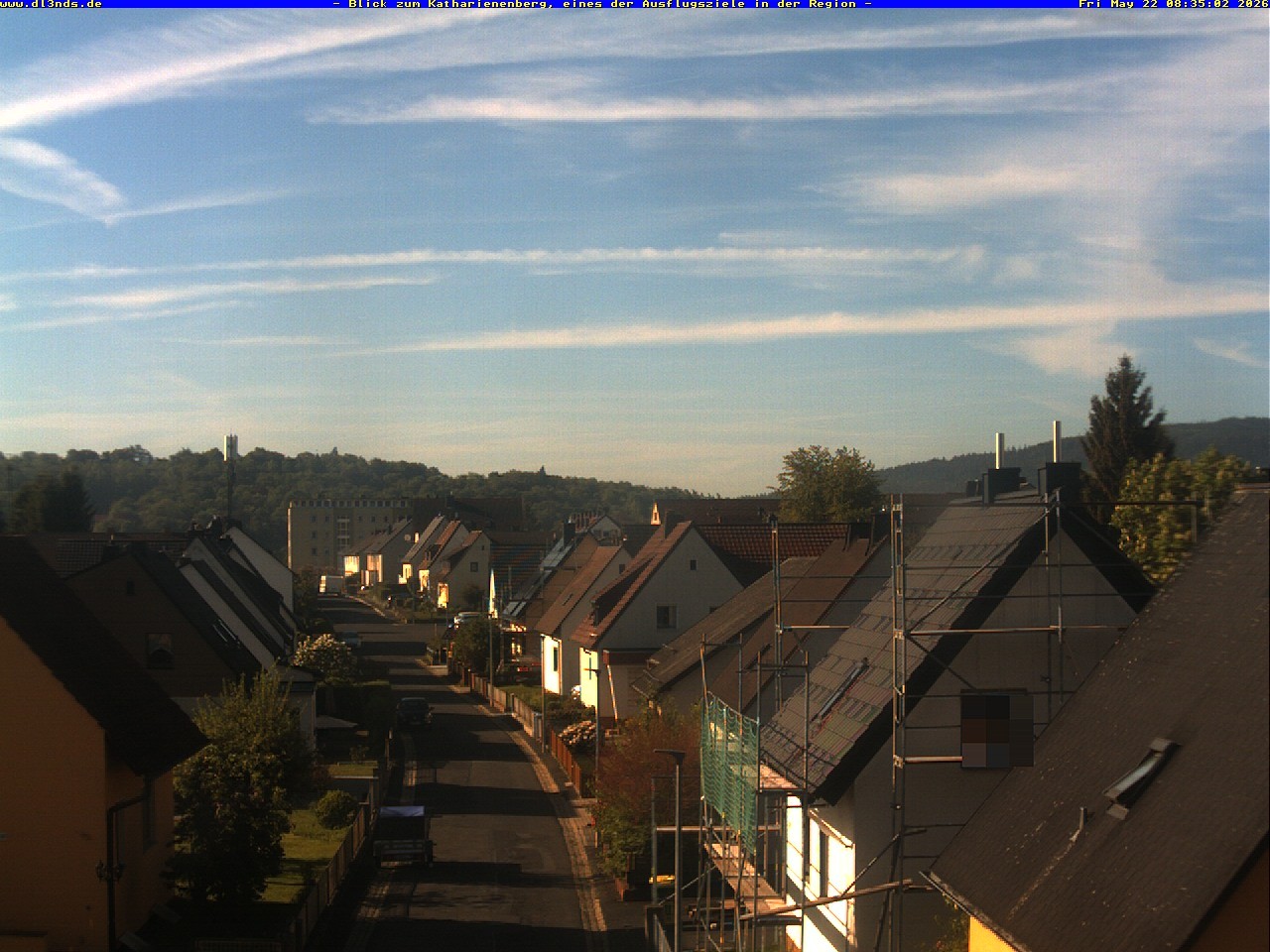 Archiv Foto Webcam Wunsiedel: Blick zum Katharinenberg