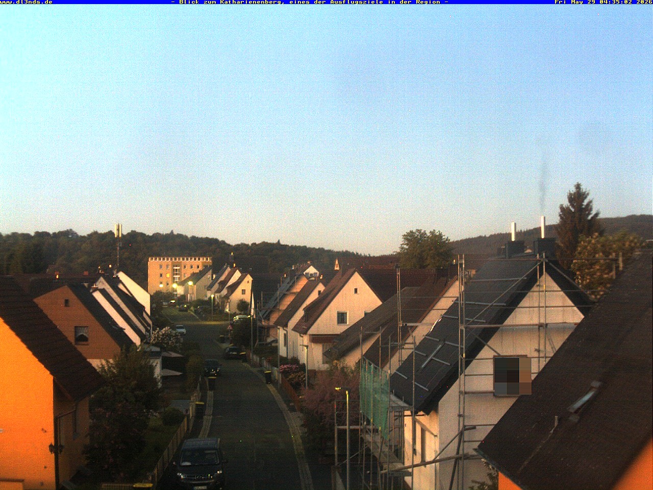 Archiv Foto Webcam Wunsiedel: Blick zum Katharinenberg