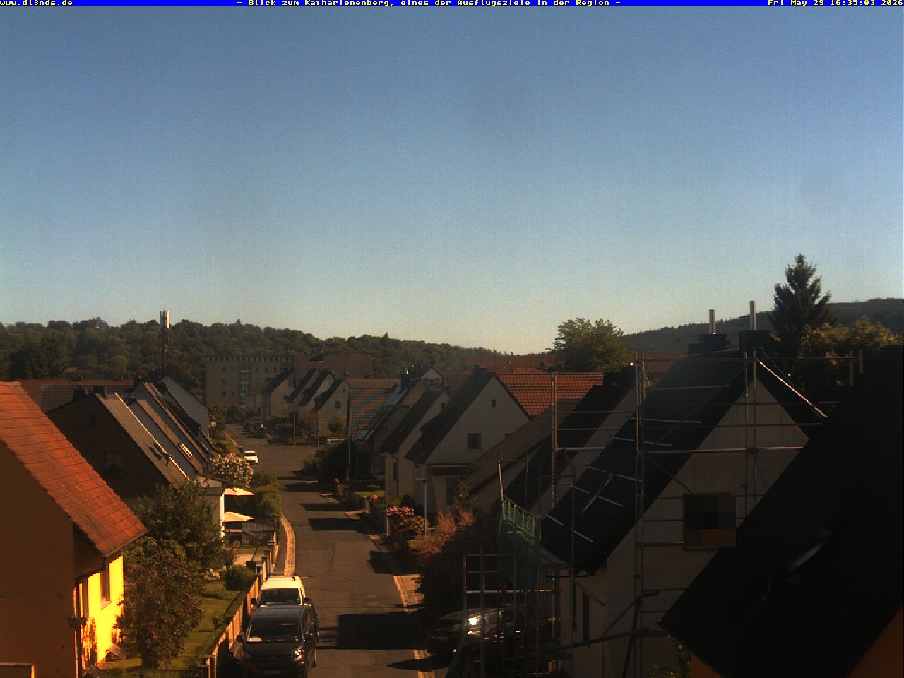 Archiv Foto Webcam Wunsiedel: Blick zum Katharinenberg
