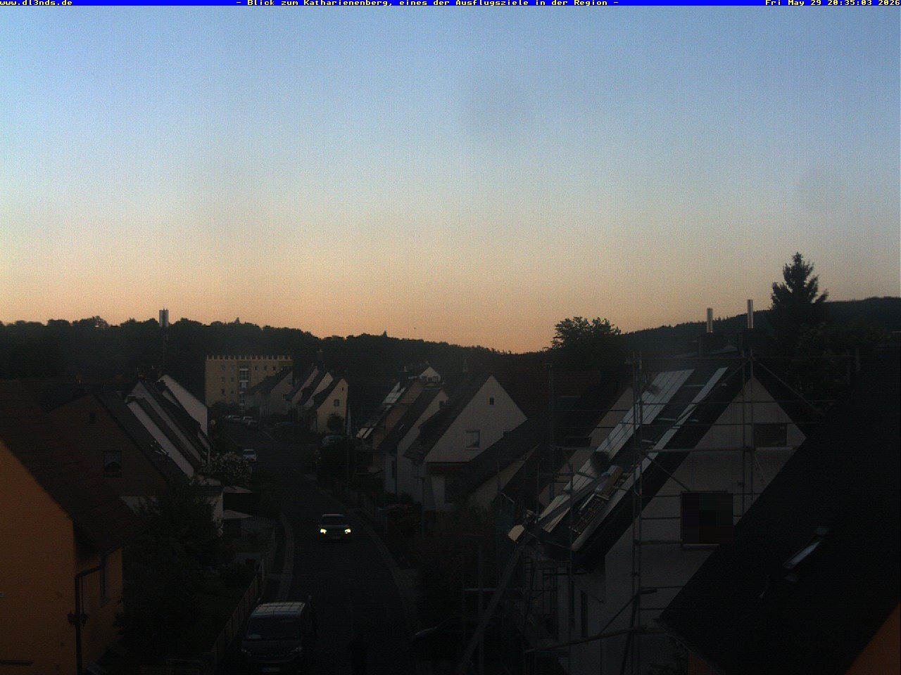 Archiv Foto Webcam Wunsiedel: Blick zum Katharinenberg