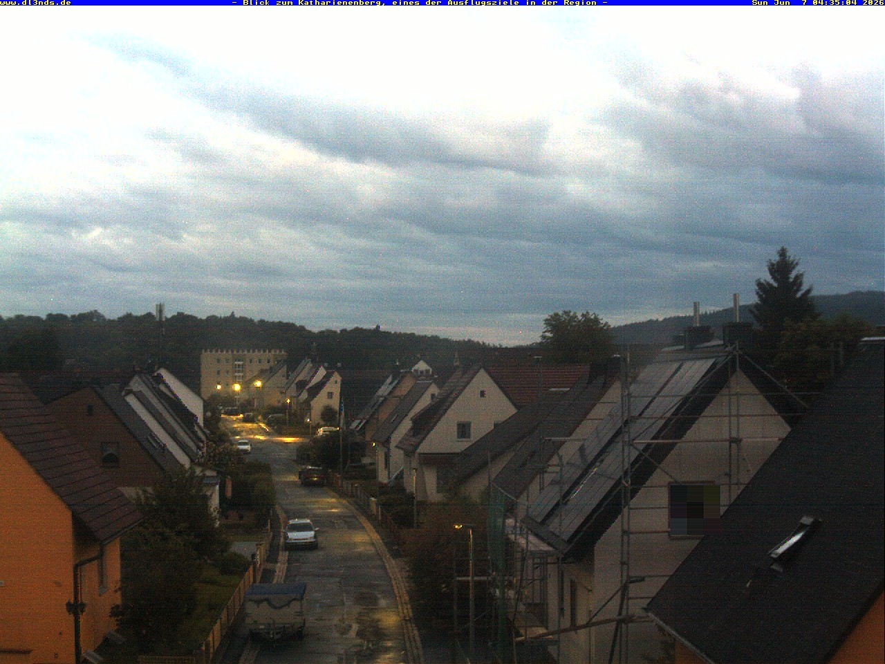 Archiv Foto Webcam Wunsiedel: Blick zum Katharinenberg