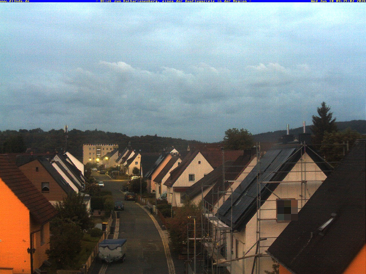 Archiv Foto Webcam Wunsiedel: Blick zum Katharinenberg