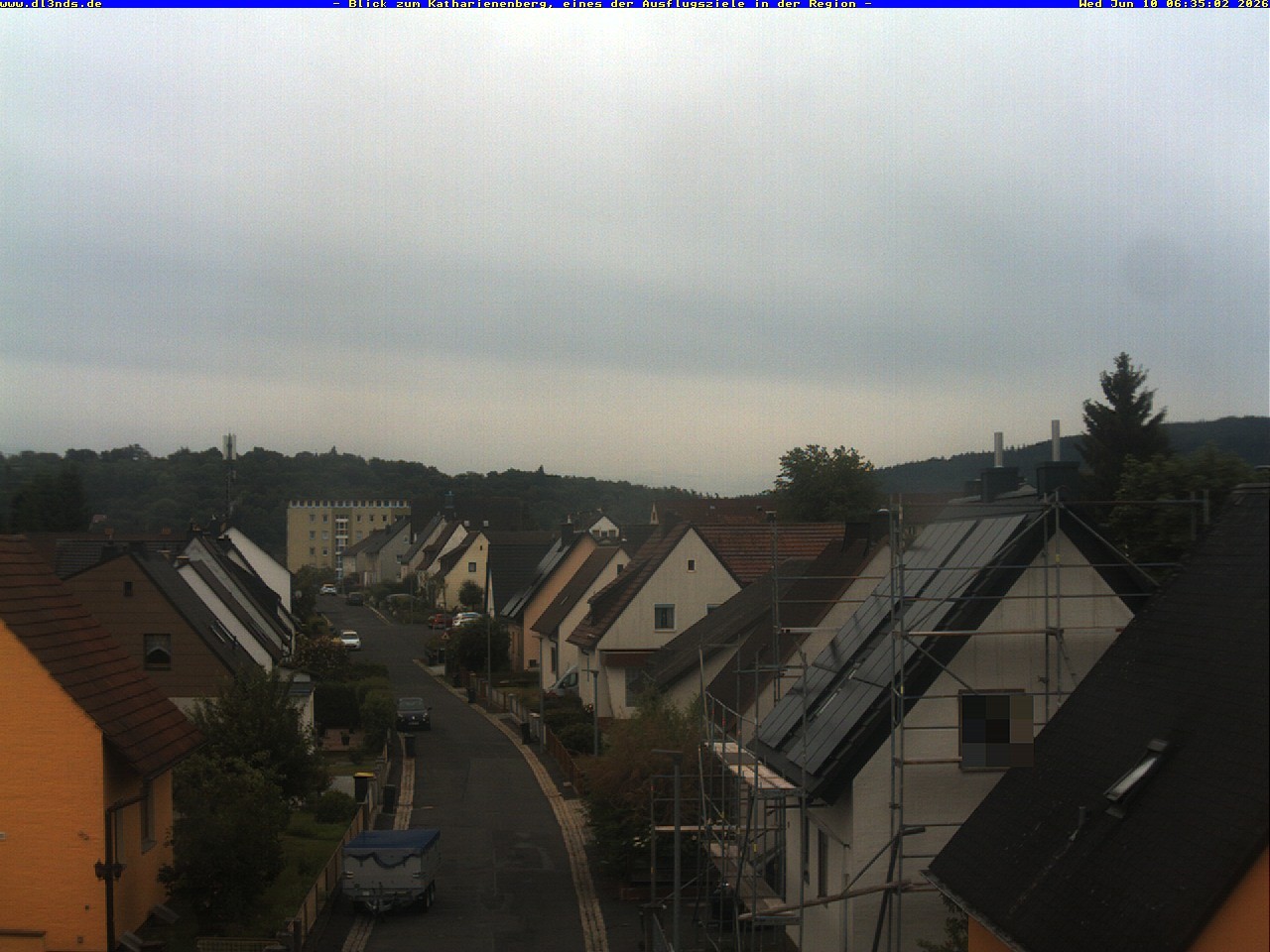 Archiv Foto Webcam Wunsiedel: Blick zum Katharinenberg