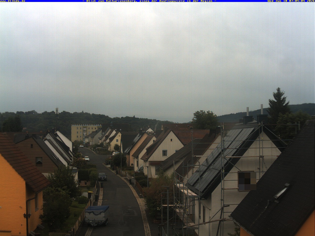 Archiv Foto Webcam Wunsiedel: Blick zum Katharinenberg