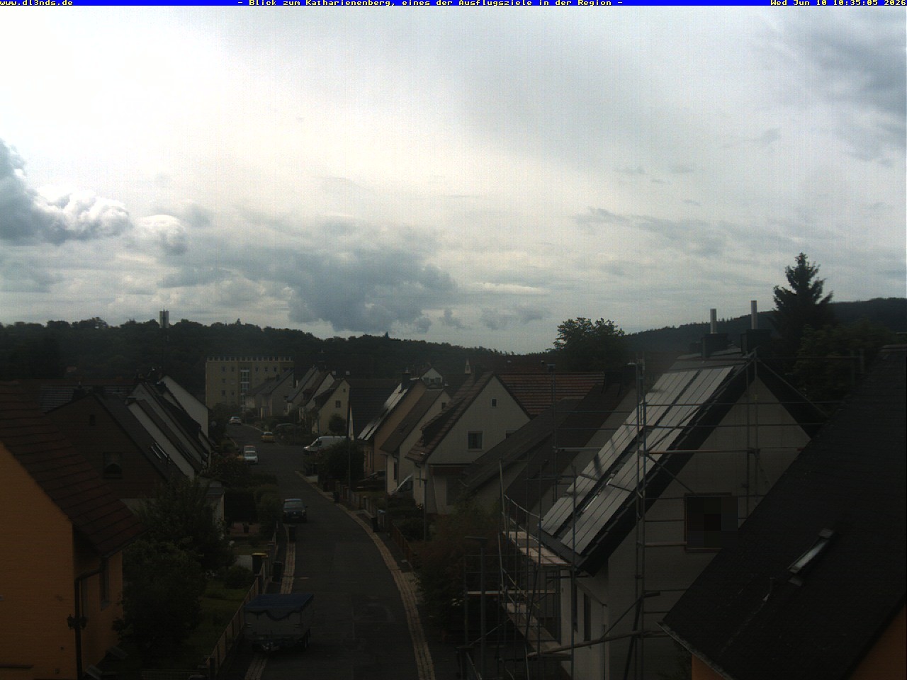 Archiv Foto Webcam Wunsiedel: Blick zum Katharinenberg