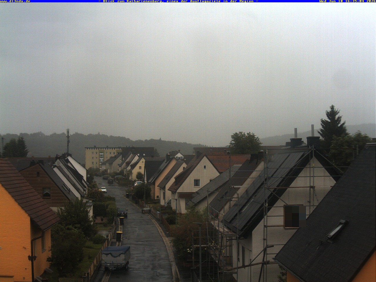 Archiv Foto Webcam Wunsiedel: Blick zum Katharinenberg
