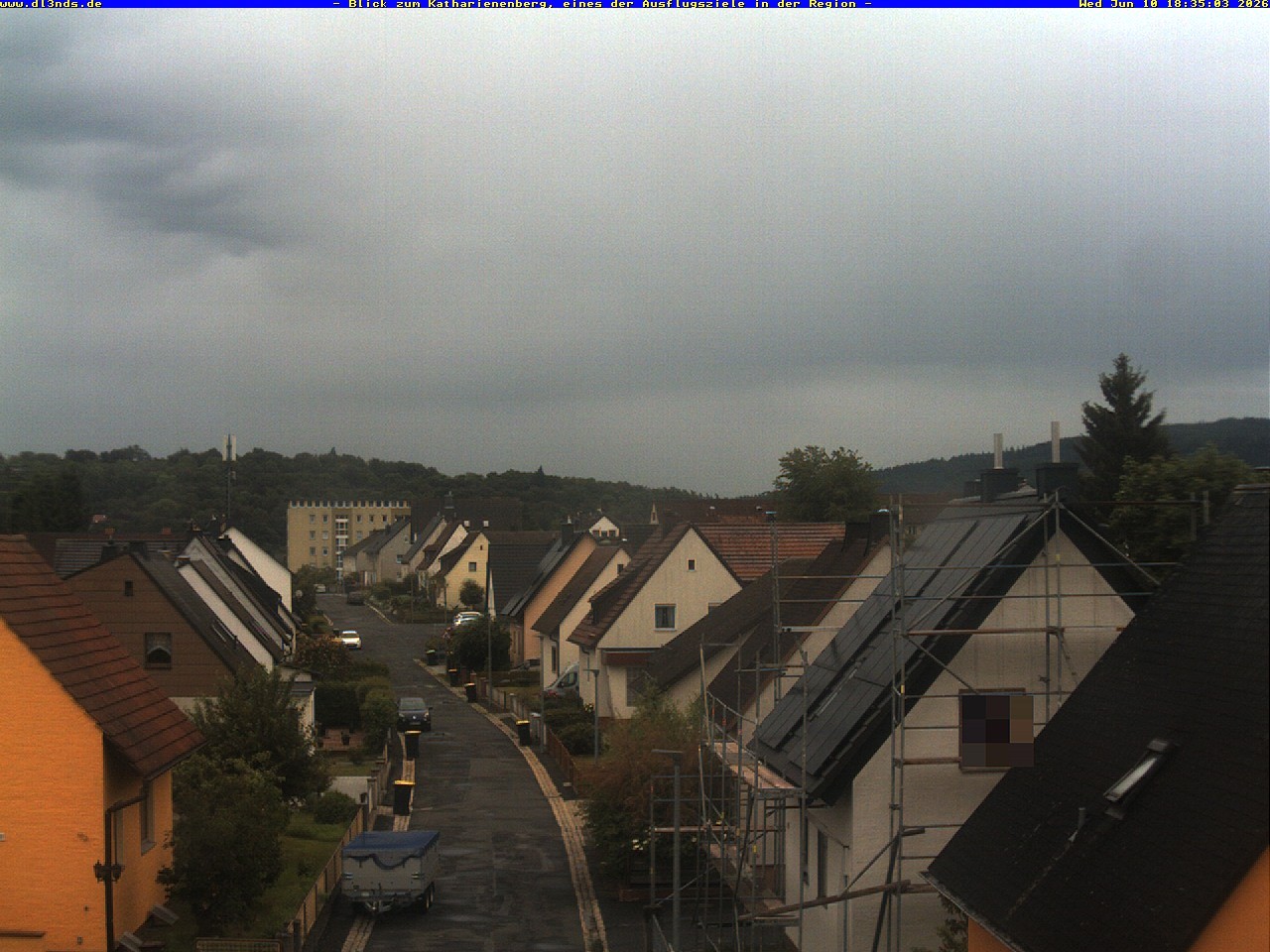 Archiv Foto Webcam Wunsiedel: Blick zum Katharinenberg