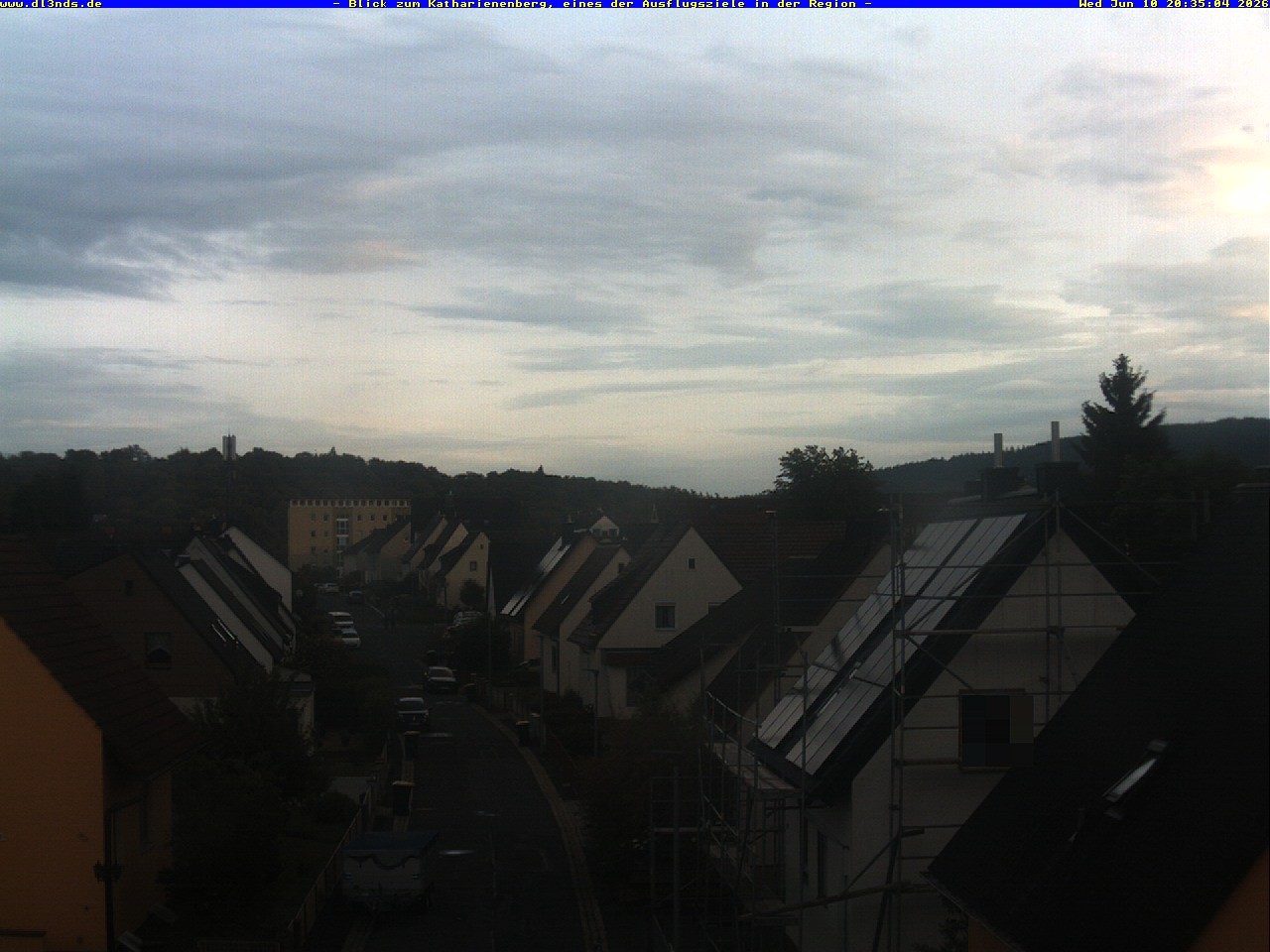 Archiv Foto Webcam Wunsiedel: Blick zum Katharinenberg