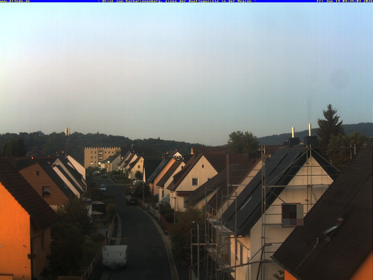 Archiv Foto Webcam Wunsiedel: Blick zum Katharinenberg