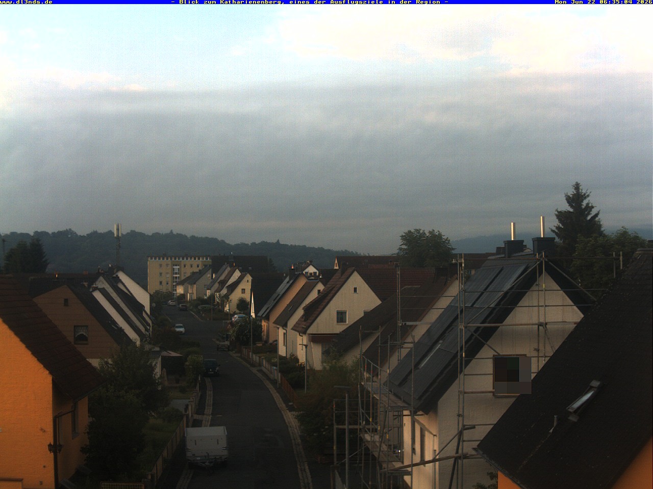 Archiv Foto Webcam Wunsiedel: Blick zum Katharinenberg