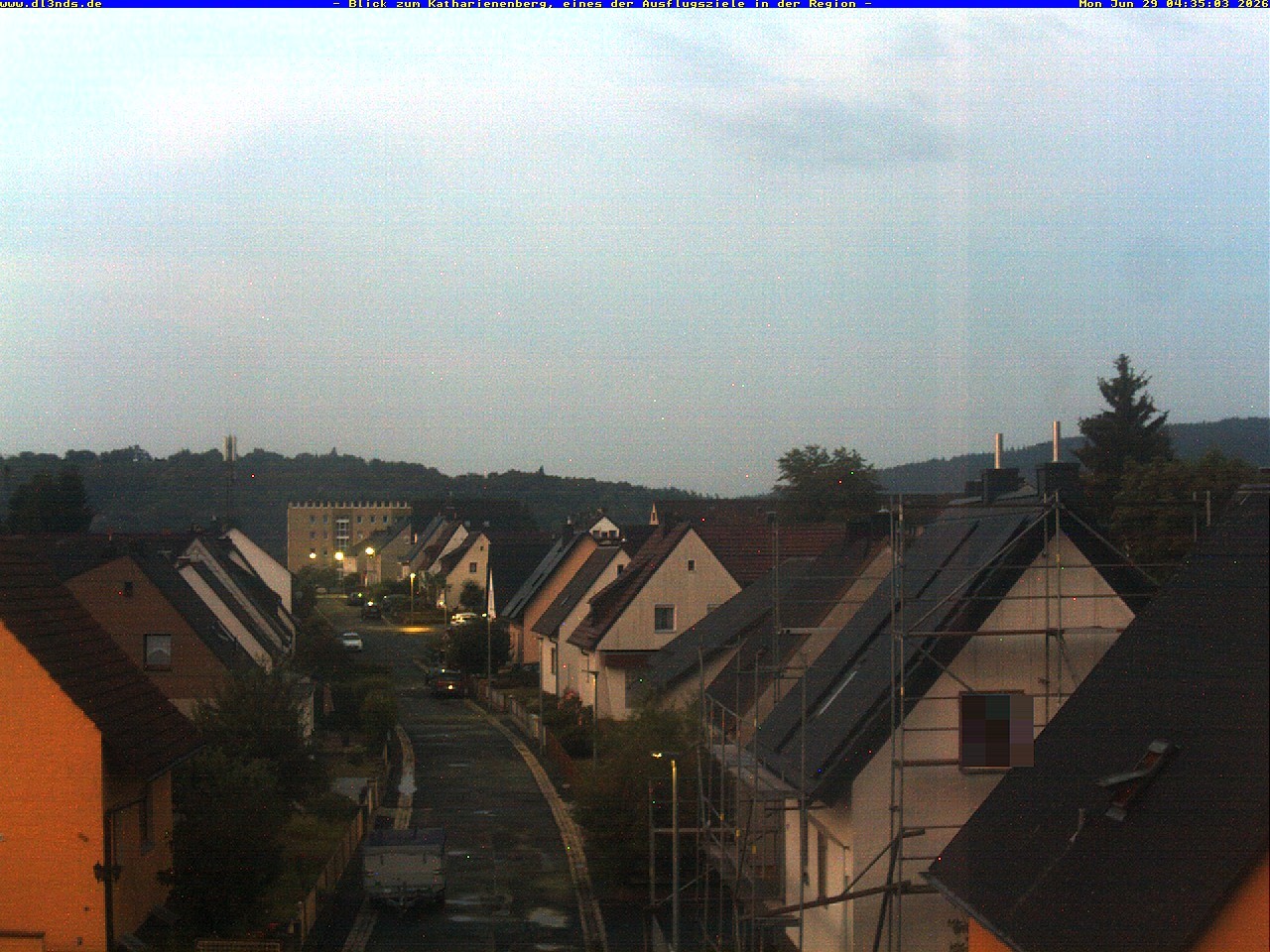 Archiv Foto Webcam Wunsiedel: Blick zum Katharinenberg