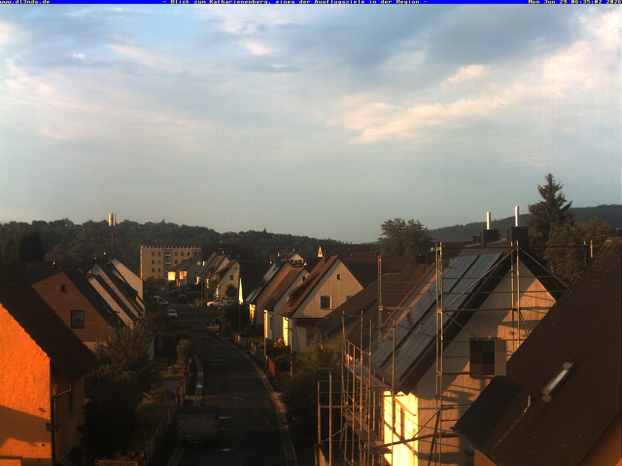 Archiv Foto Webcam Wunsiedel: Blick zum Katharinenberg
