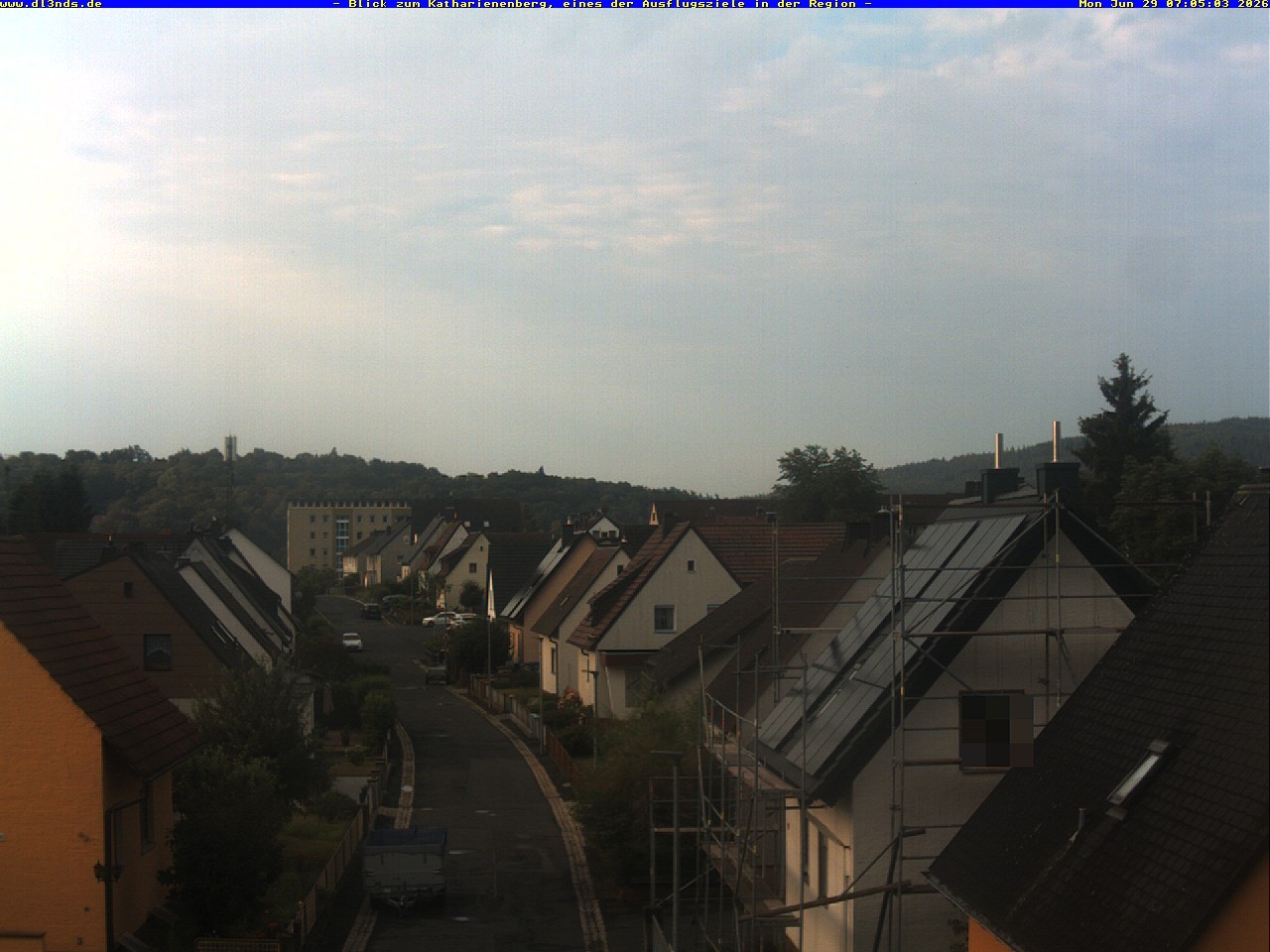 Archiv Foto Webcam Wunsiedel: Blick zum Katharinenberg