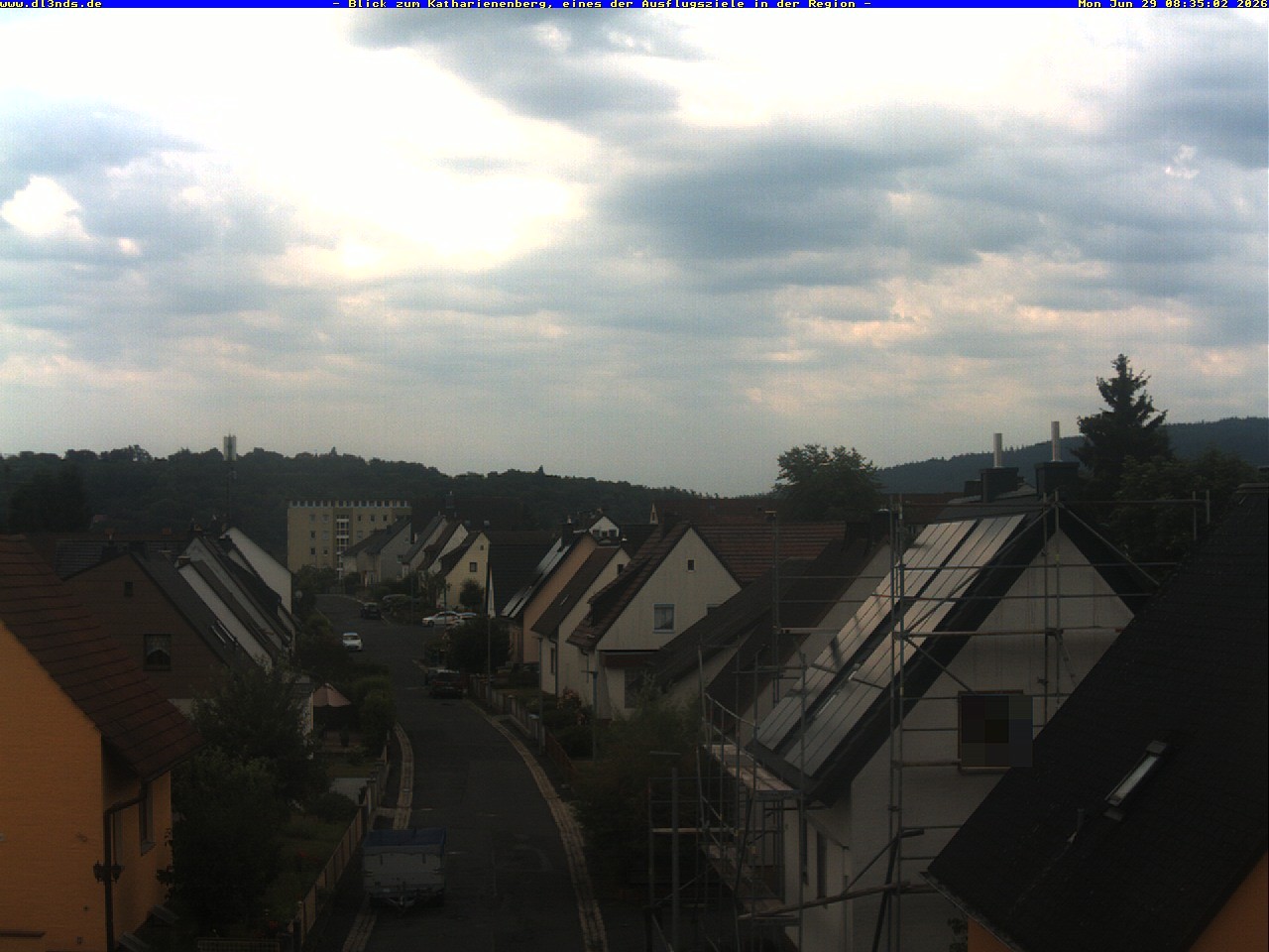 Archiv Foto Webcam Wunsiedel: Blick zum Katharinenberg