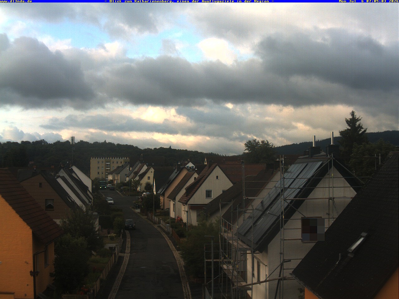 Archiv Foto Webcam Wunsiedel: Blick zum Katharinenberg