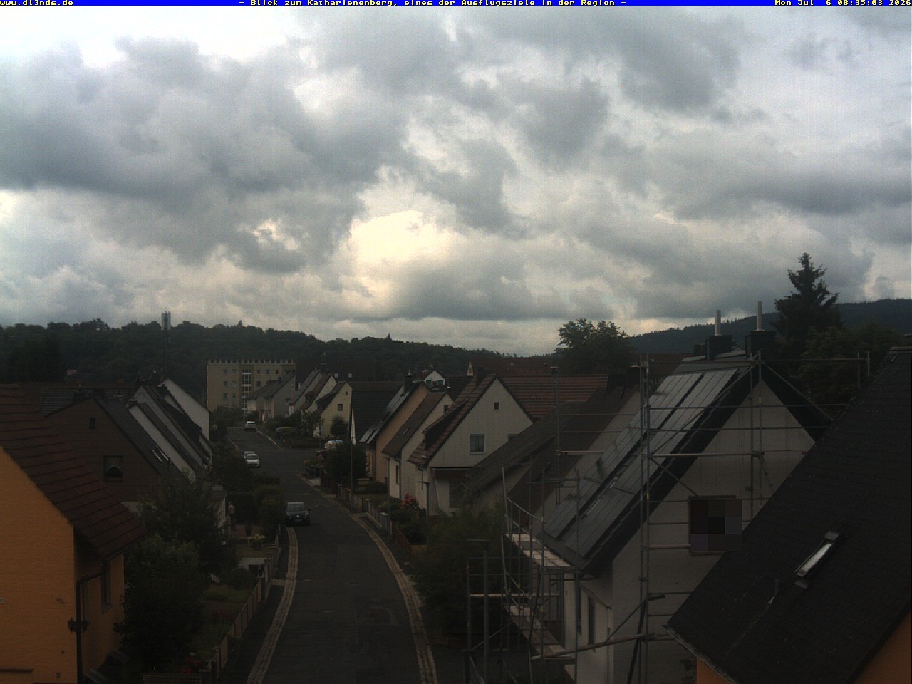 Archiv Foto Webcam Wunsiedel: Blick zum Katharinenberg
