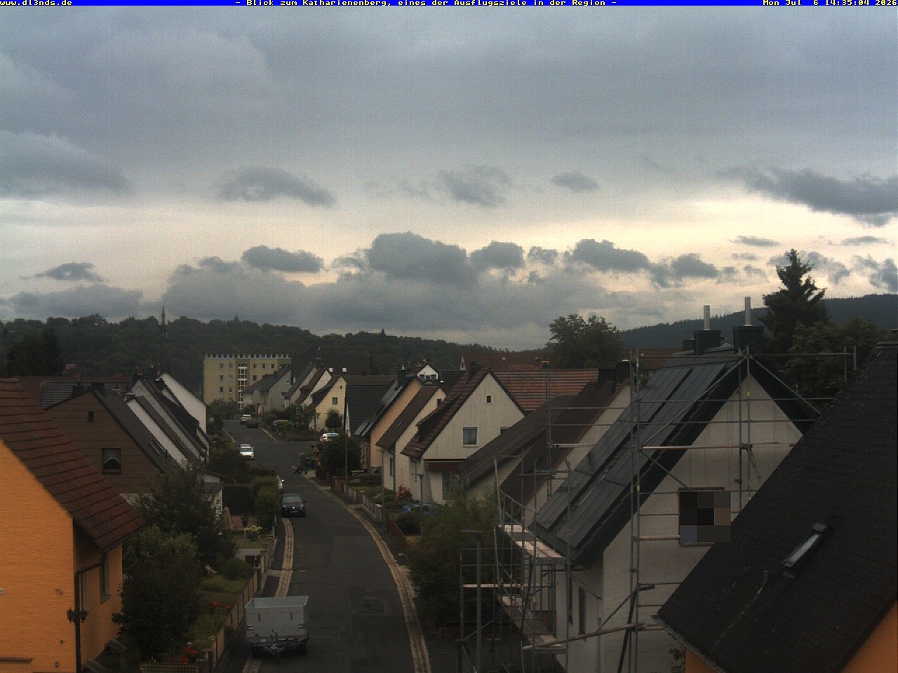 Archiv Foto Webcam Wunsiedel: Blick zum Katharinenberg