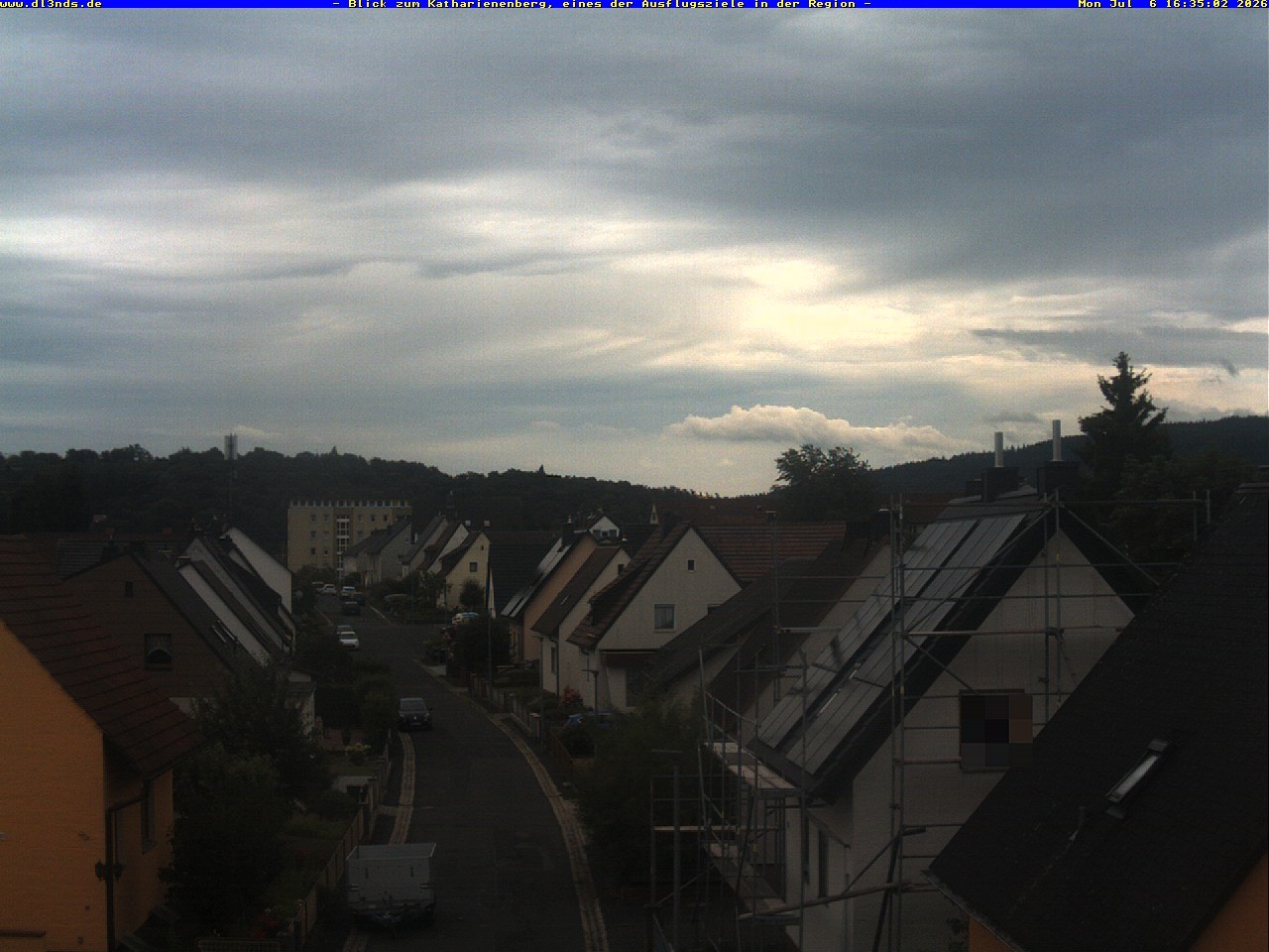 Archiv Foto Webcam Wunsiedel: Blick zum Katharinenberg