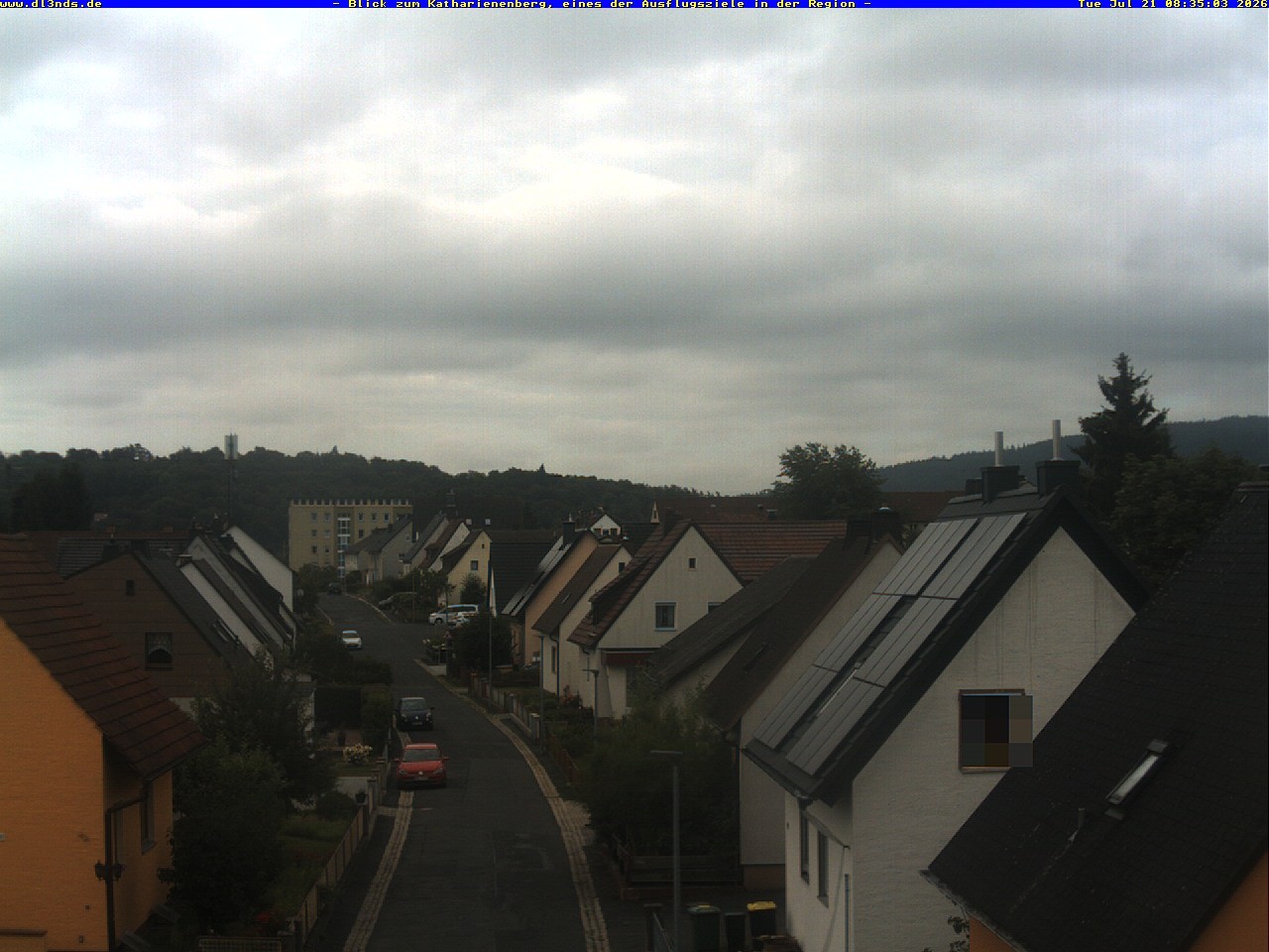 Archiv Foto Webcam Wunsiedel: Blick zum Katharinenberg