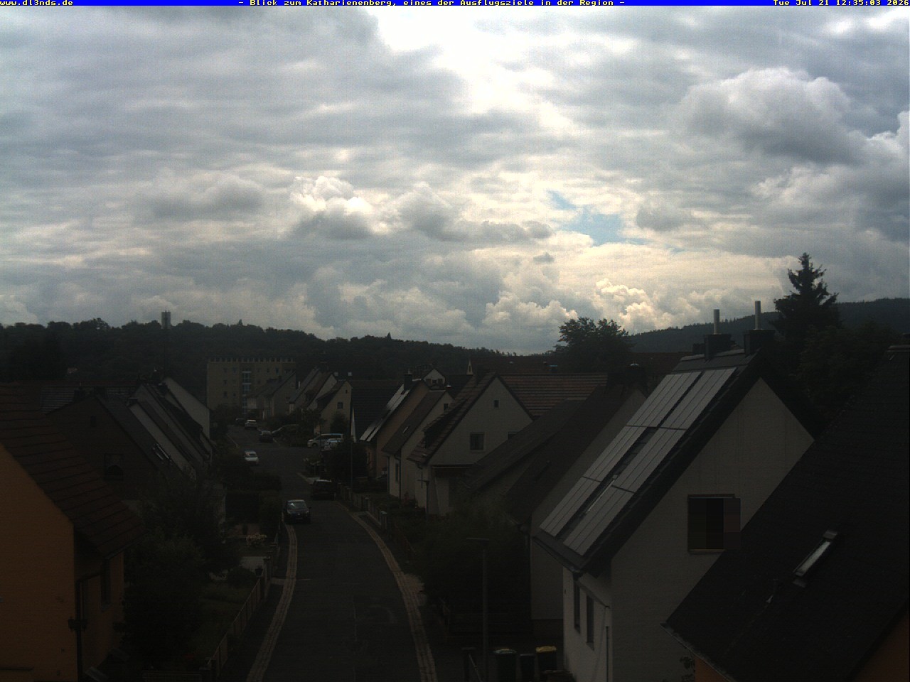 Archiv Foto Webcam Wunsiedel: Blick zum Katharinenberg