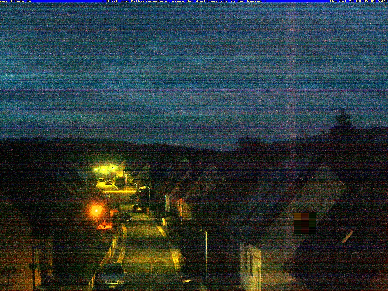 Archiv Foto Webcam Wunsiedel: Blick zum Katharinenberg