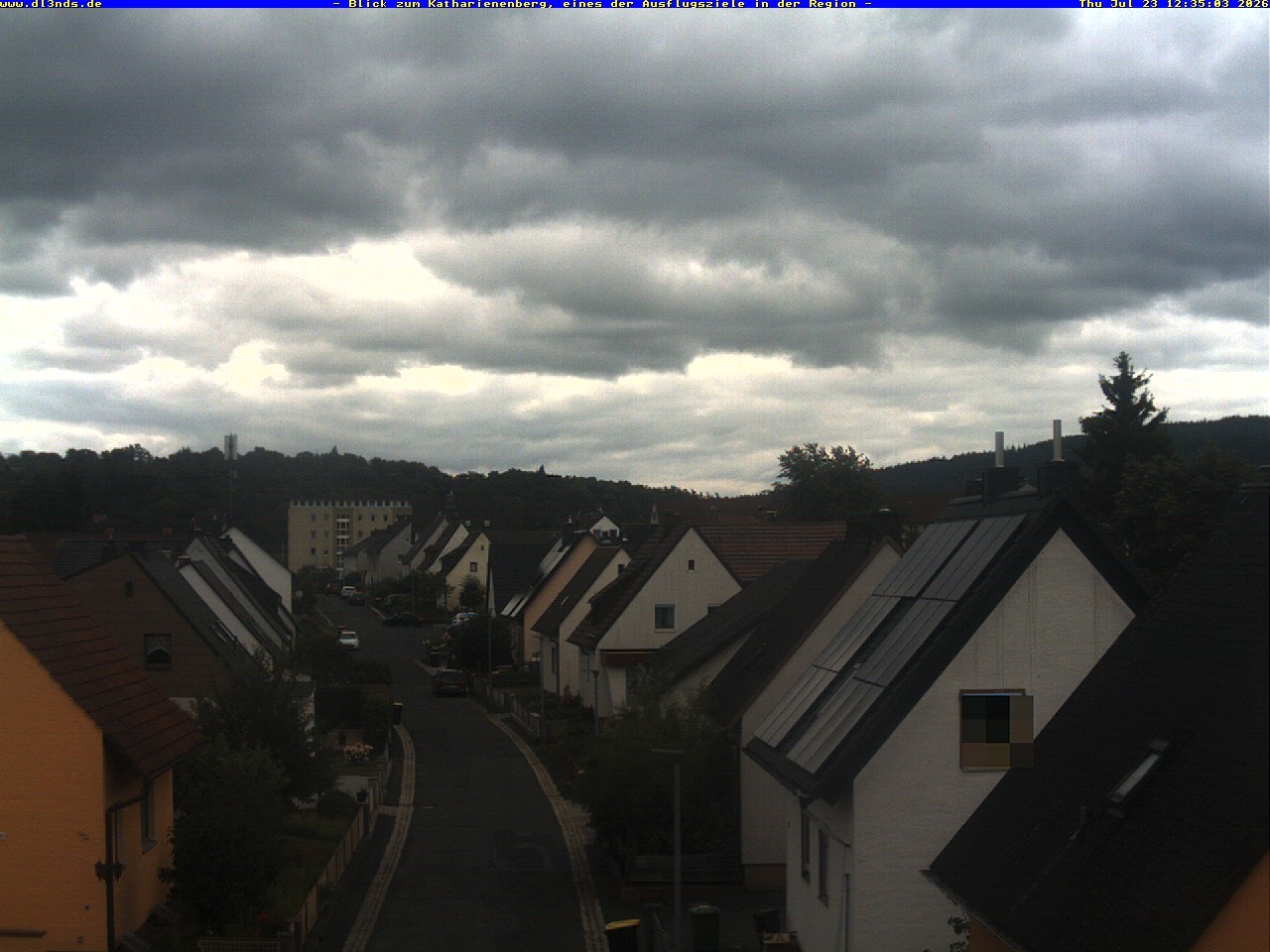 Archiv Foto Webcam Wunsiedel: Blick zum Katharinenberg