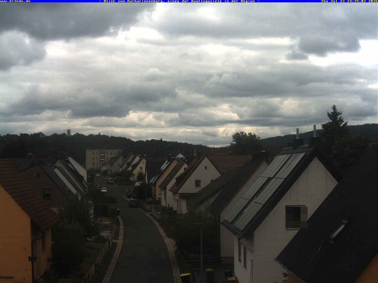 Archiv Foto Webcam Wunsiedel: Blick zum Katharinenberg