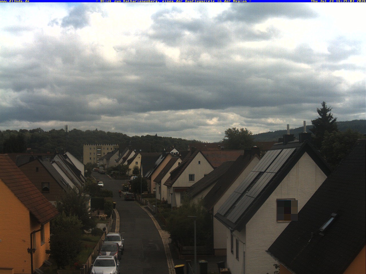Archiv Foto Webcam Wunsiedel: Blick zum Katharinenberg