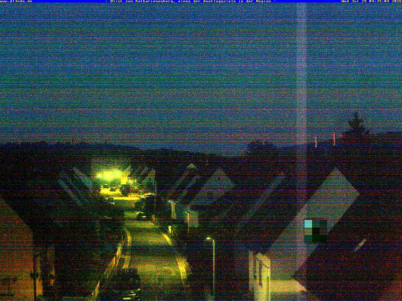Archiv Foto Webcam Wunsiedel: Blick zum Katharinenberg