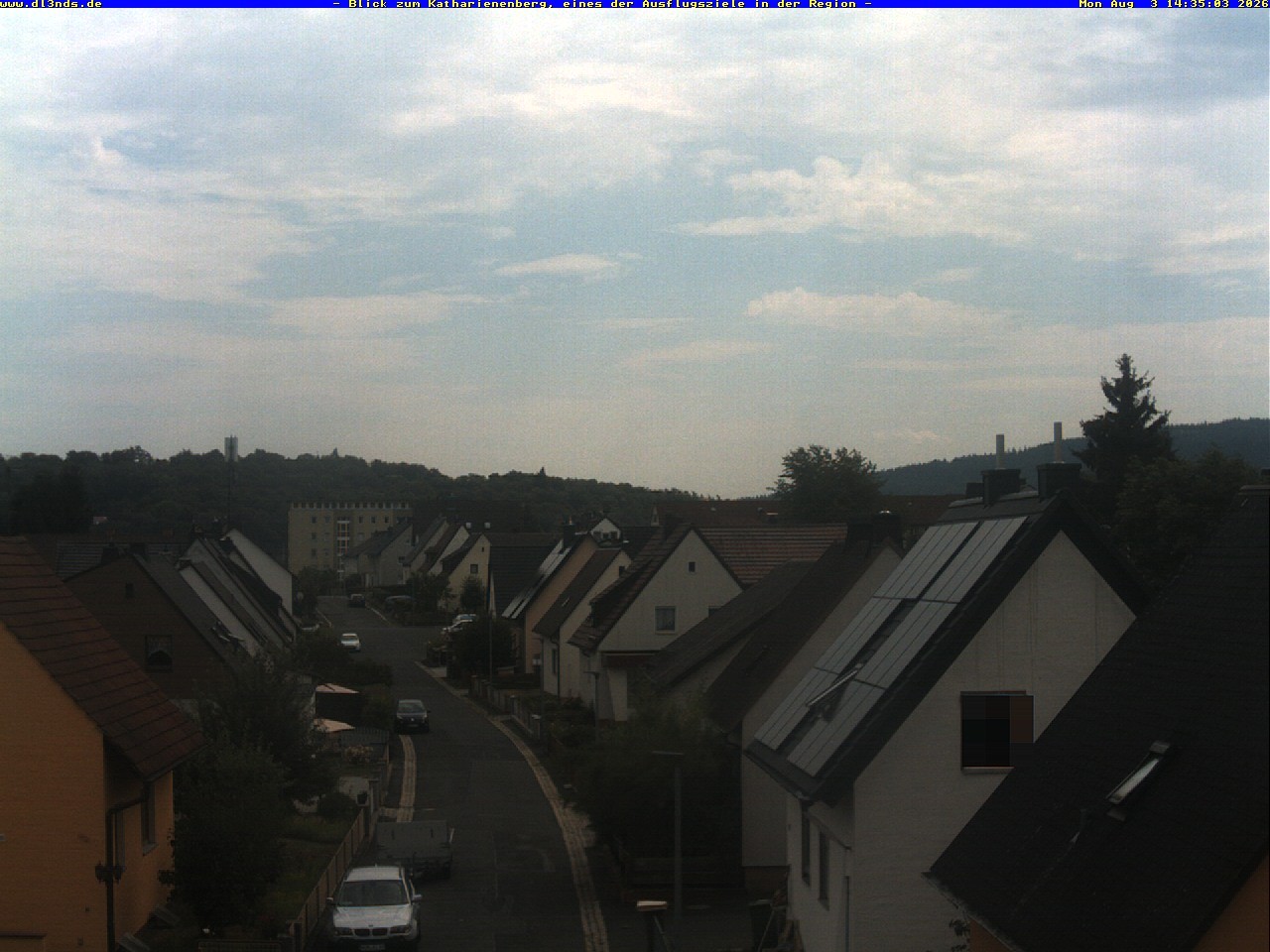 Archiv Foto Webcam Wunsiedel: Blick zum Katharinenberg