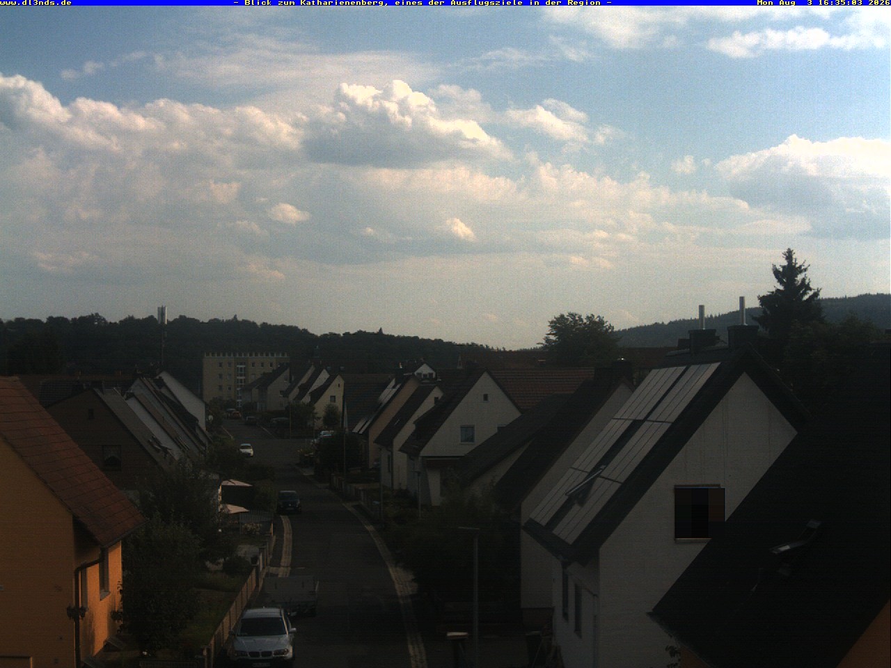 Archiv Foto Webcam Wunsiedel: Blick zum Katharinenberg