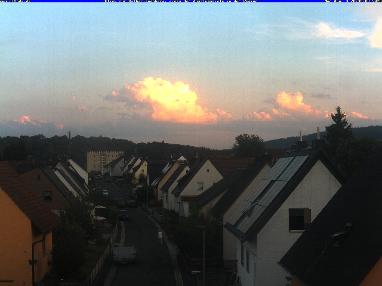 Archiv Foto Webcam Wunsiedel: Blick zum Katharinenberg