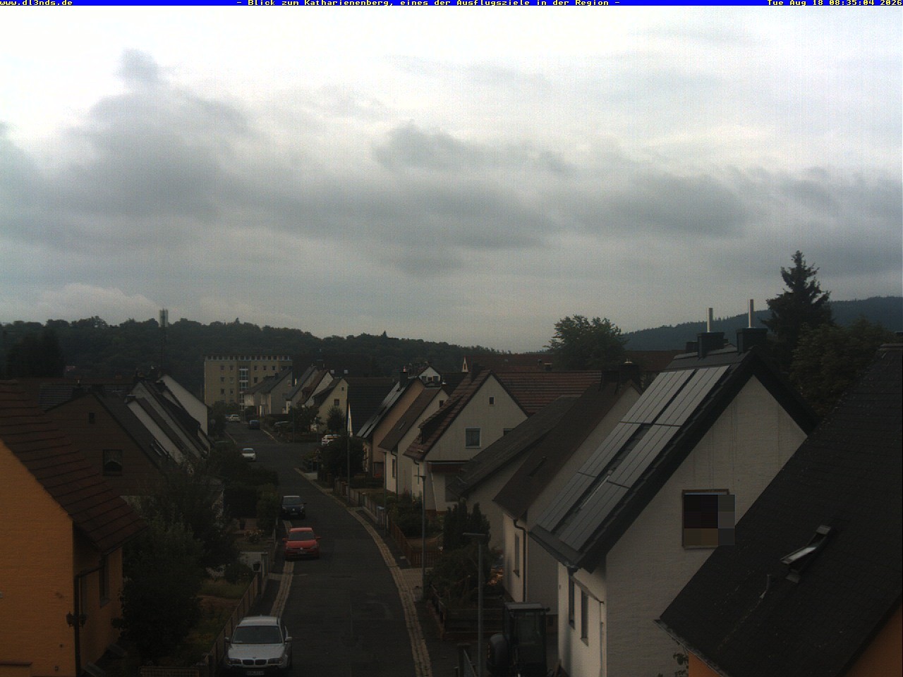 Archiv Foto Webcam Wunsiedel: Blick zum Katharinenberg