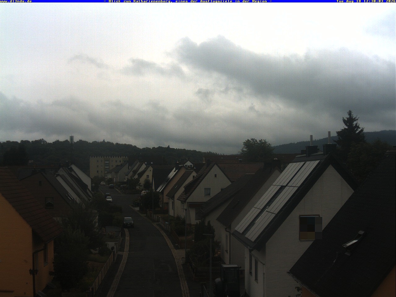 Archiv Foto Webcam Wunsiedel: Blick zum Katharinenberg