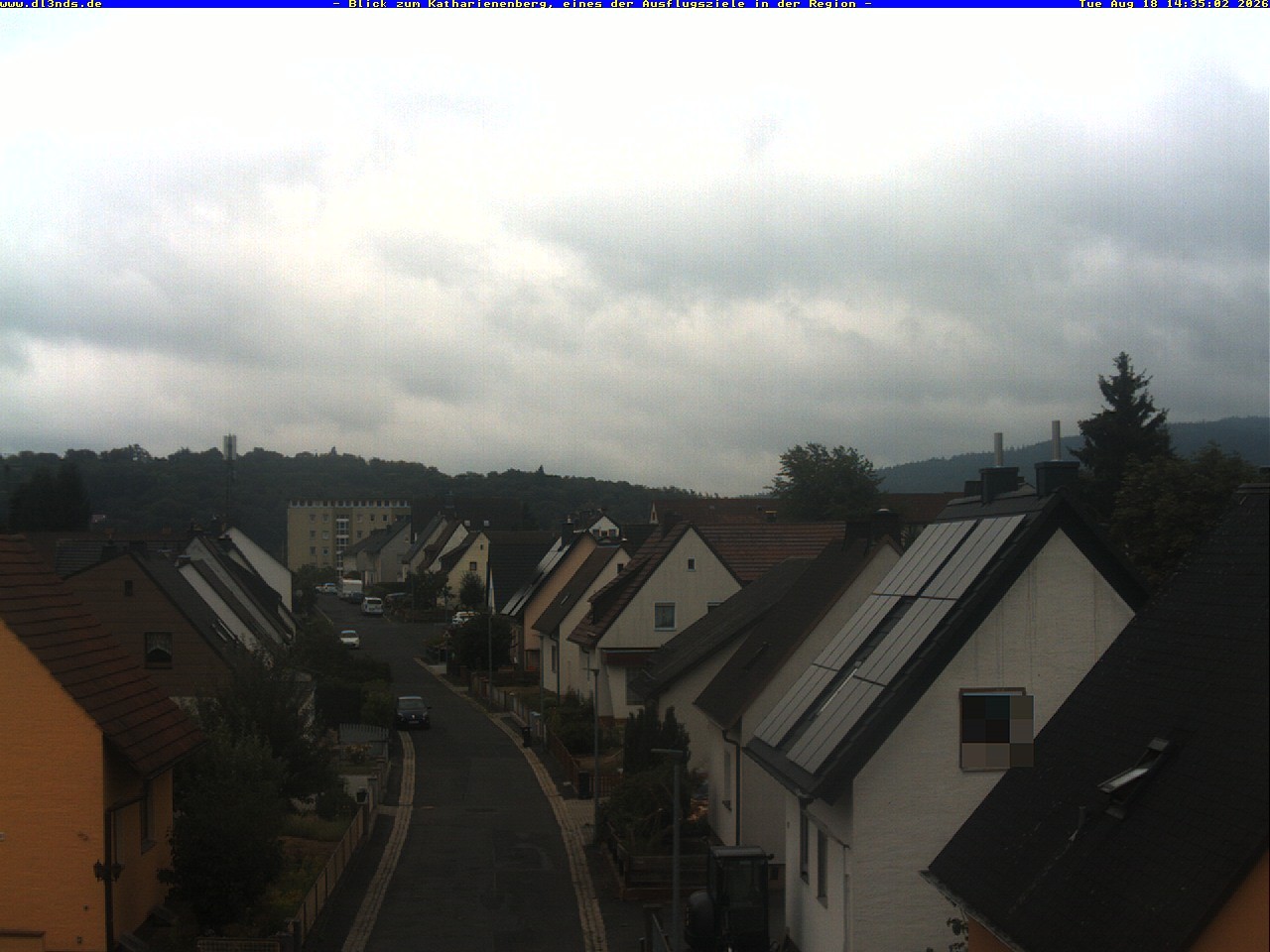 Archiv Foto Webcam Wunsiedel: Blick zum Katharinenberg