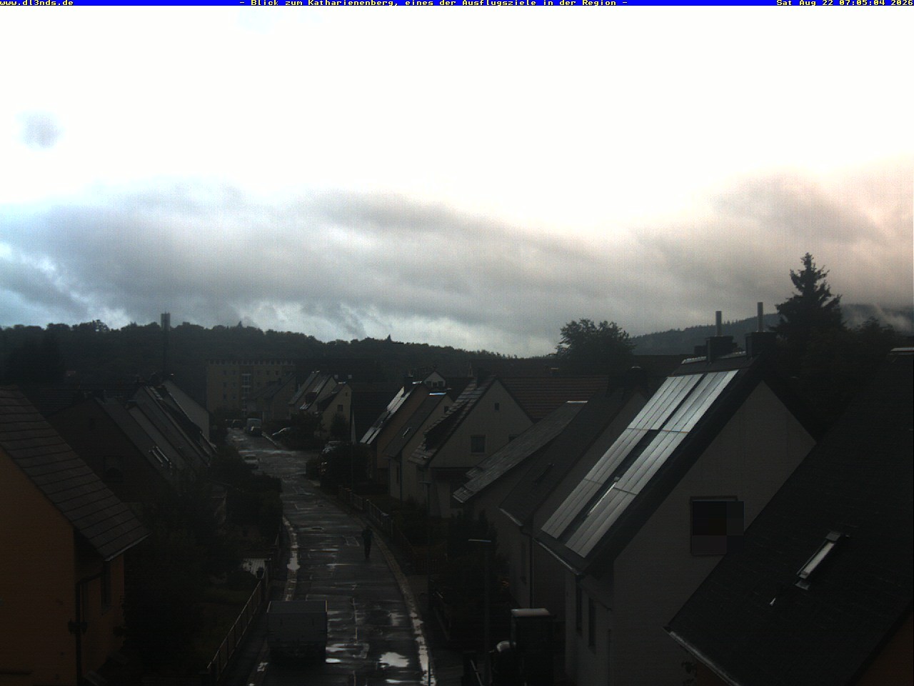 Archiv Foto Webcam Wunsiedel: Blick zum Katharinenberg