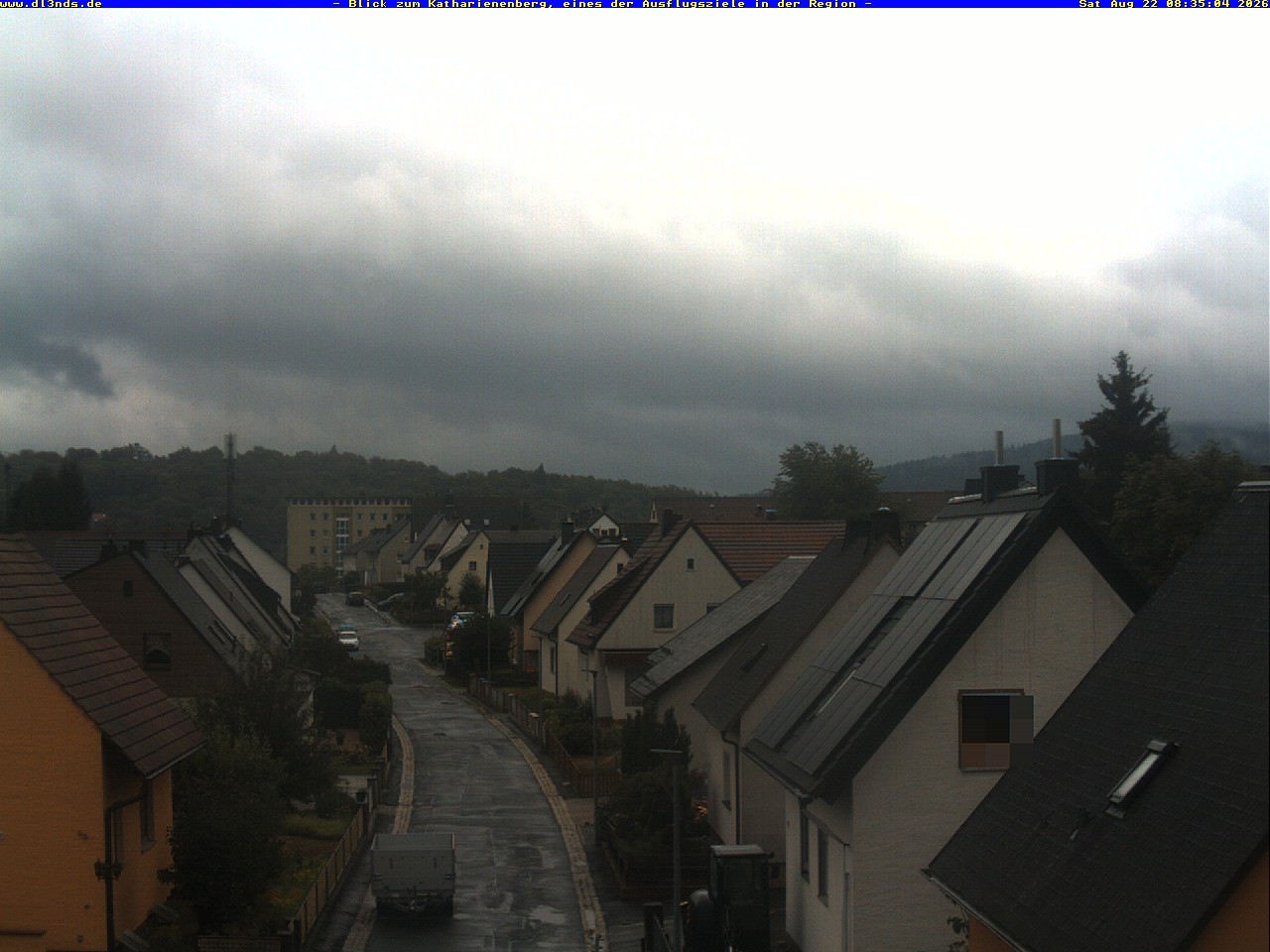 Archiv Foto Webcam Wunsiedel: Blick zum Katharinenberg