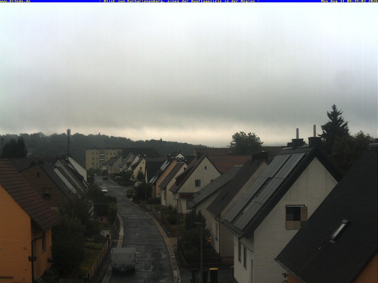 Archiv Foto Webcam Wunsiedel: Blick zum Katharinenberg