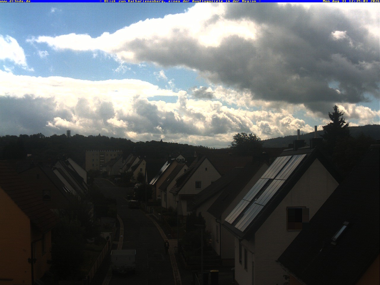 Archiv Foto Webcam Wunsiedel: Blick zum Katharinenberg