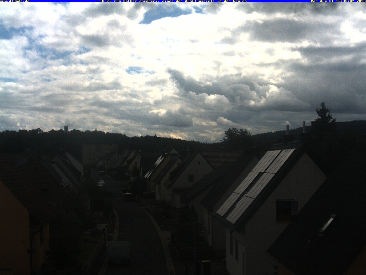 Archiv Foto Webcam Wunsiedel: Blick zum Katharinenberg