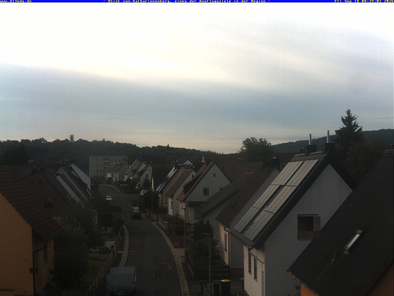 Archiv Foto Webcam Wunsiedel: Blick zum Katharinenberg