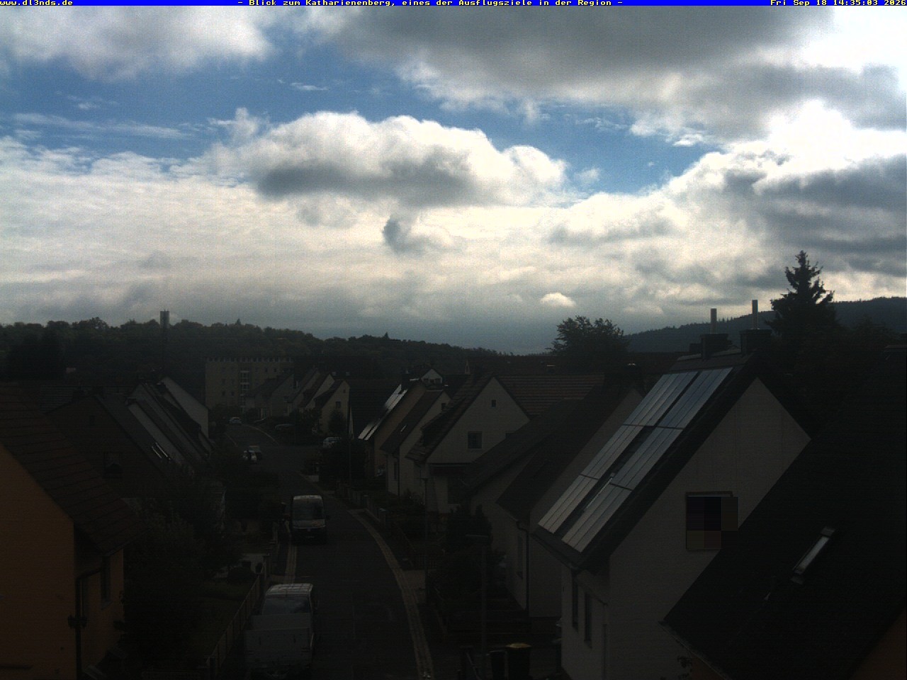 Archiv Foto Webcam Wunsiedel: Blick zum Katharinenberg