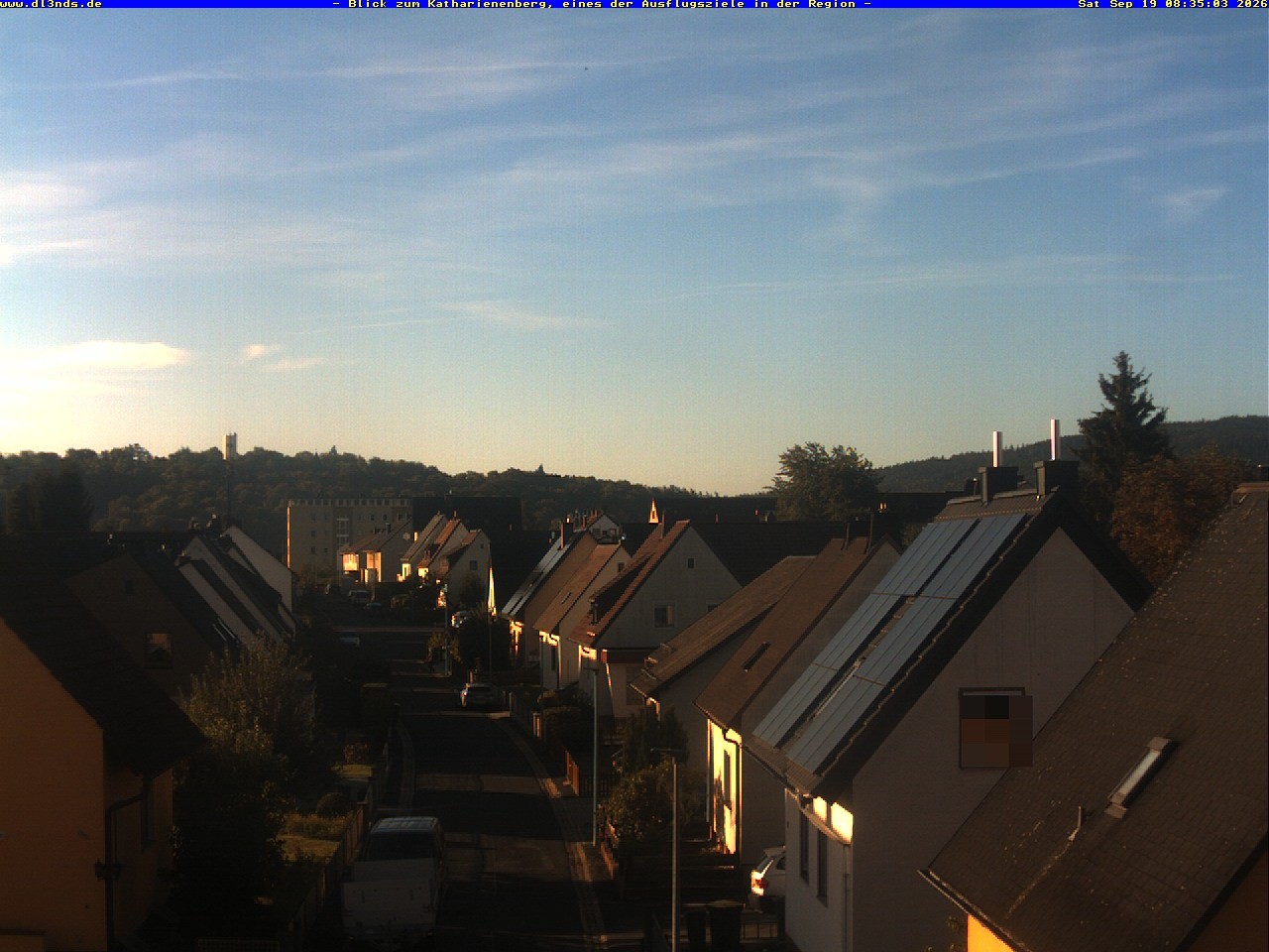 Archiv Foto Webcam Wunsiedel: Blick zum Katharinenberg