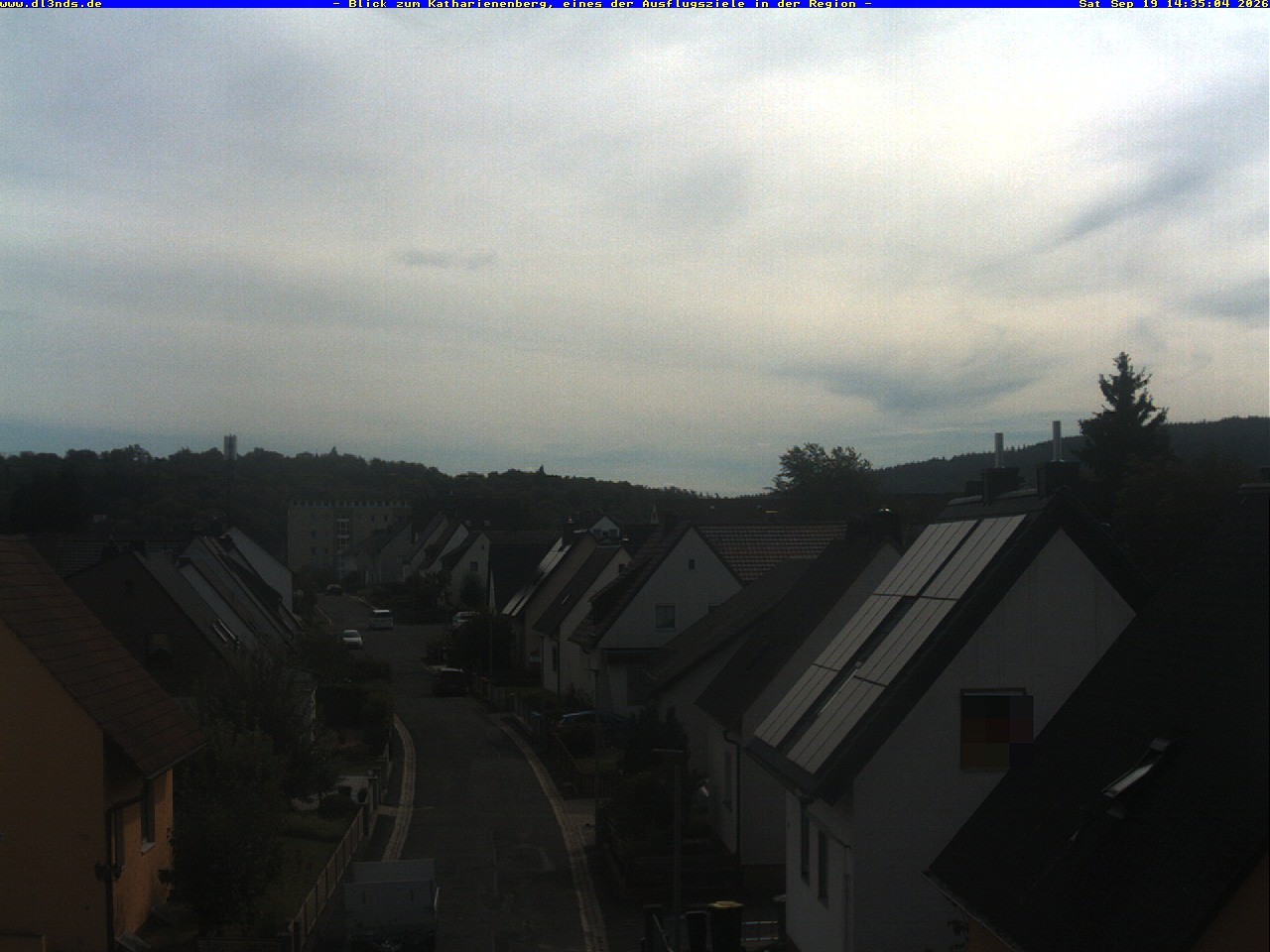 Archiv Foto Webcam Wunsiedel: Blick zum Katharinenberg