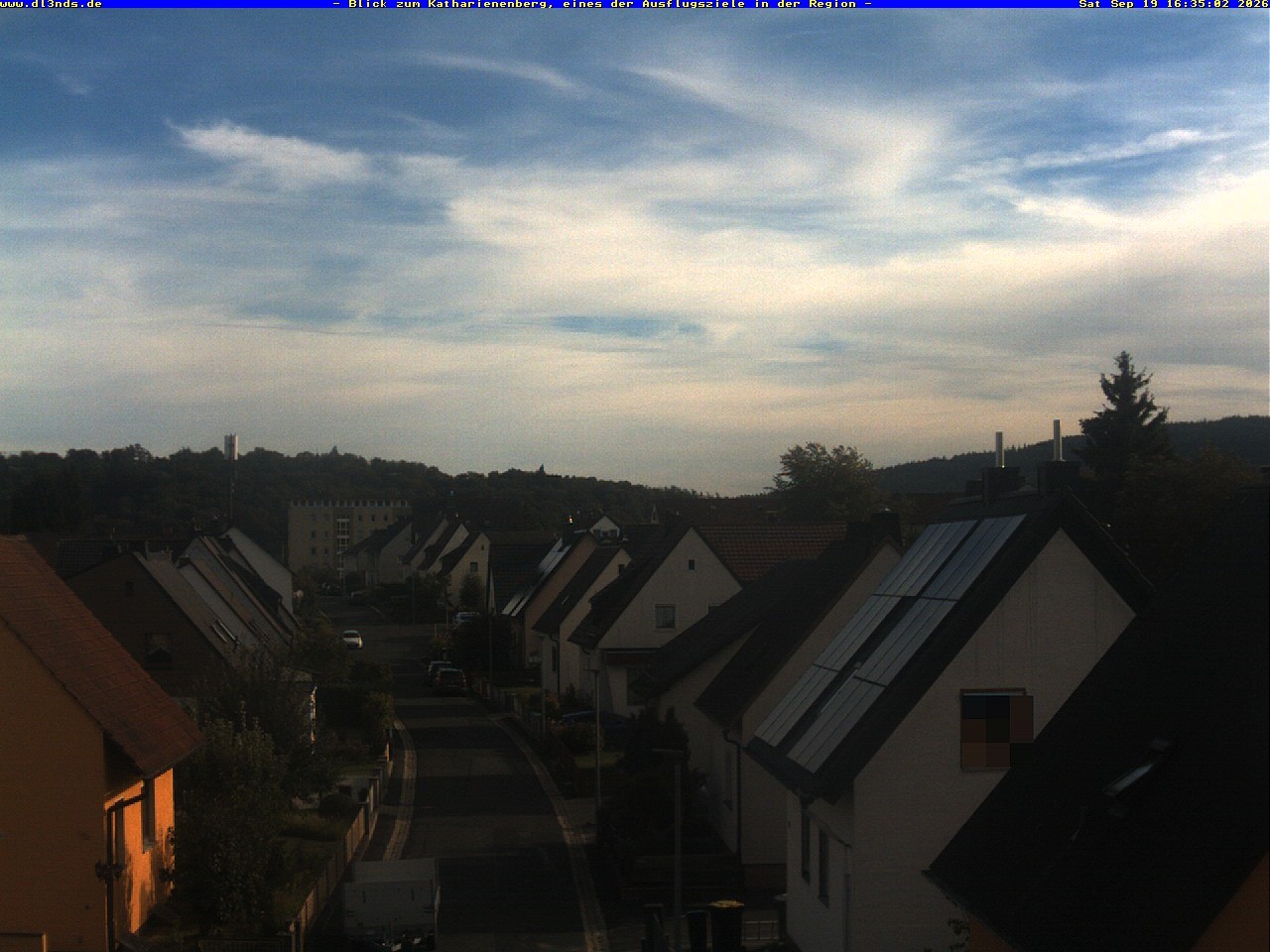 Archiv Foto Webcam Wunsiedel: Blick zum Katharinenberg