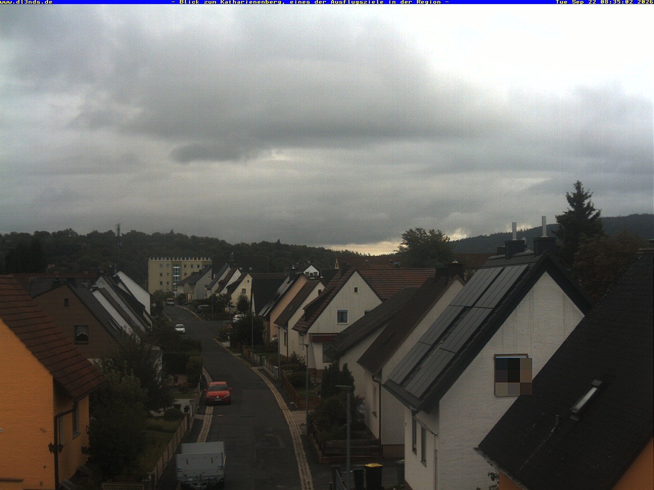 Archiv Foto Webcam Wunsiedel: Blick zum Katharinenberg